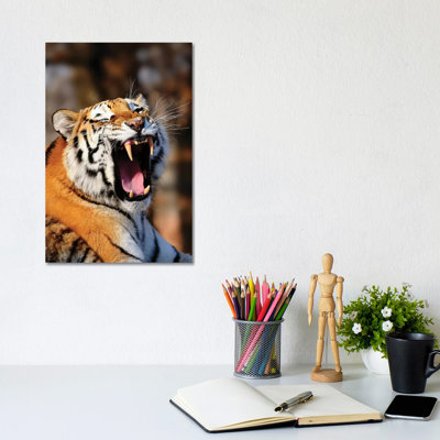 Tiger XII by Goran Anastasovski - Wrapped Canvas Print