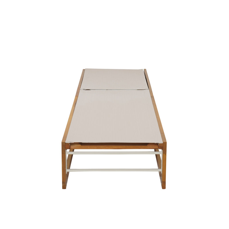 MIA CHAISE LUNGE (ensemble de 2), Teck / beige, 1