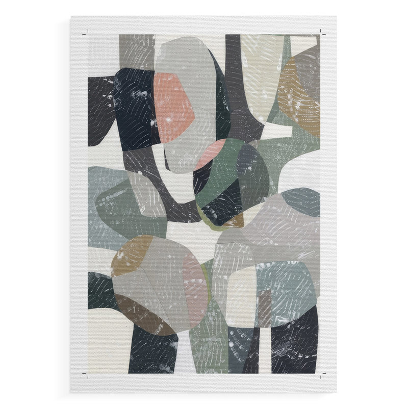 «Settle Me Down I», impression sur toile seulement - non encadrée, H 18 po x l 12 po