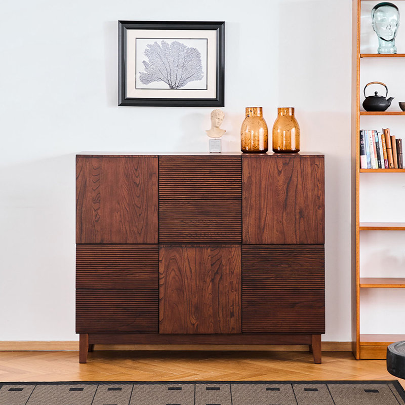 Modern Minimalist Style Sideboard, Brown
