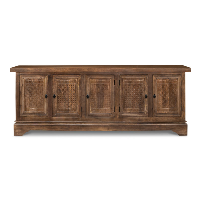 Gentry 105'' W Solid Wood Sideboard