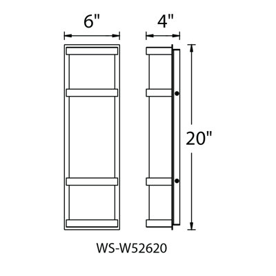 Latitude 1-Light LED Outdoor Sconce