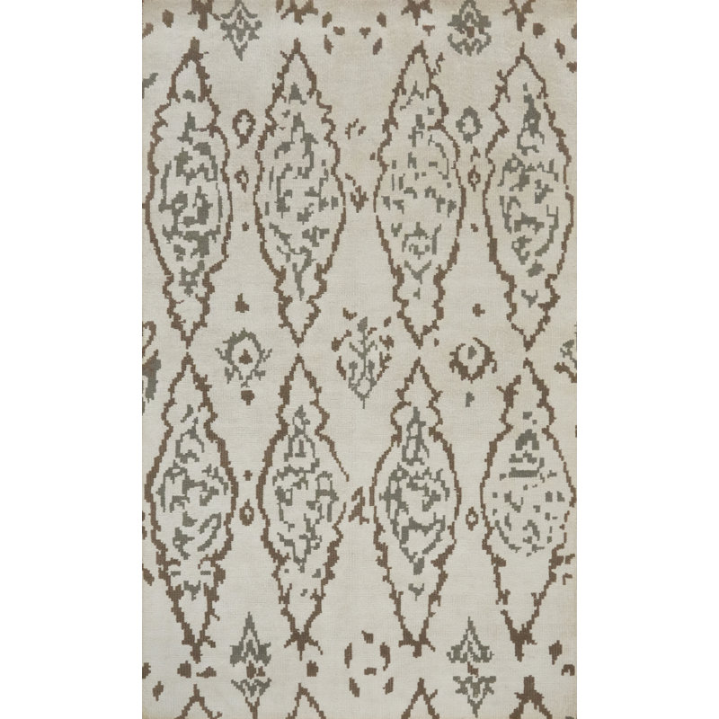 Tapis marocain fait à la main 5 x 8 po