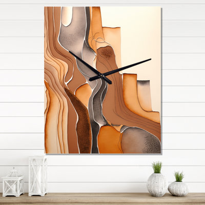 Jaxi Aluminum Wall Clock