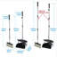 Concorde Adjustable Broom And Dustpan Set with Replaceable Head