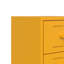 Angala 36 cm W Steel Bedside Table-87684025