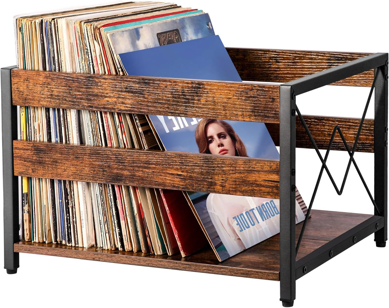 Vinyl Containers 17 Stories Vinyl Record Storage Crate | Wayfair