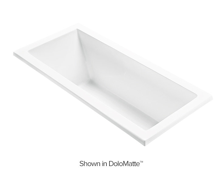 Andrea® 1 71.63" Bathtub, Drop In