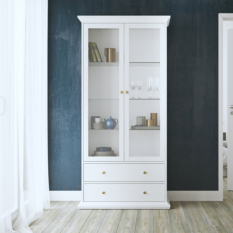 Arbordale Display Cabinet, White