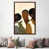 Classic Brown Wood Framed Canvas is unavailable