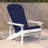 Rankins All-Weather Poly Resin Wood Adirondack Chairs with Cushions-1580249106
