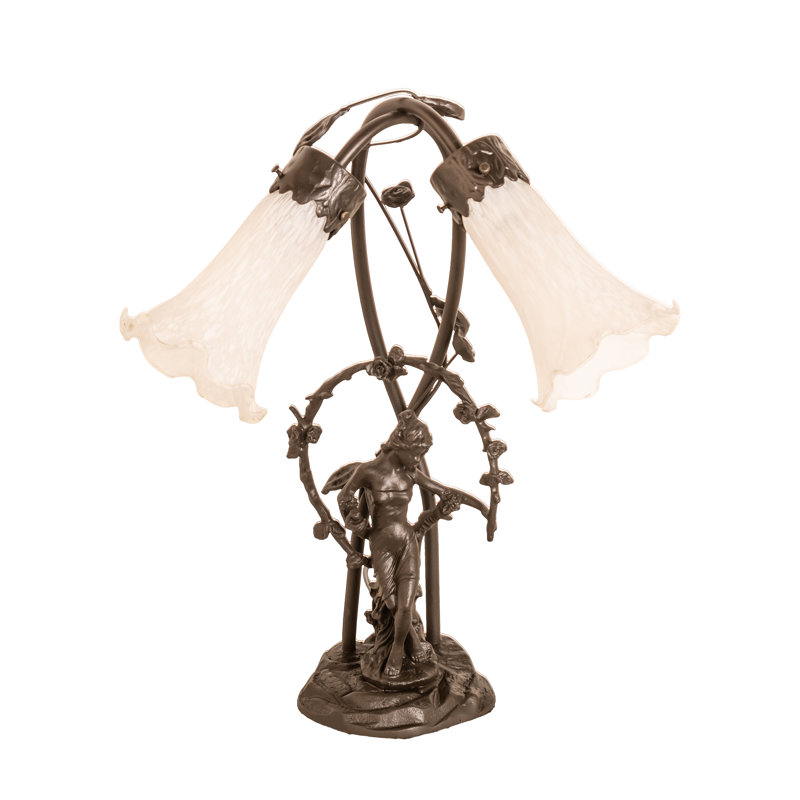 Diop Table Lamp, White