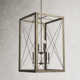 Agnes 8 Light Metal Dimmable Lantern Chandelier