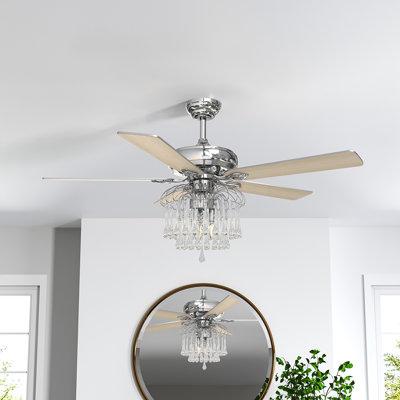 Shara 132cm Ceiling Fan with Light Kit