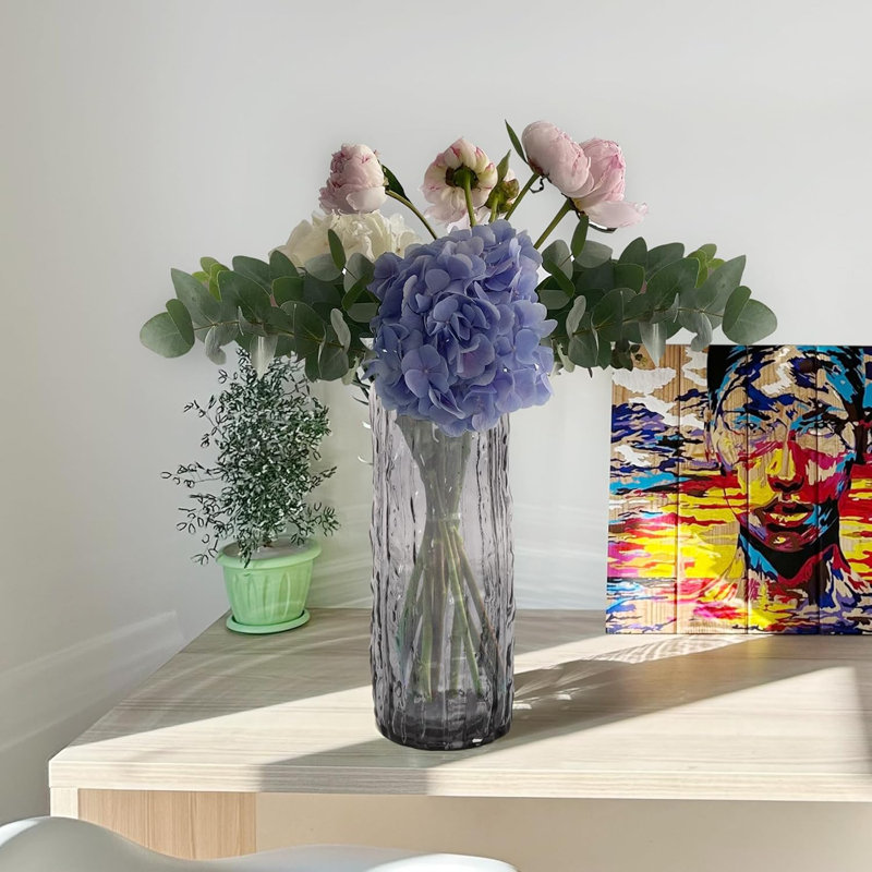 Black Glass Vase