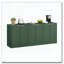 Buffet de 67 pouces avec ondulation moderne et contour arrondi