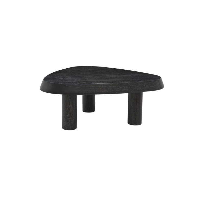 Table basse Briel Bril L, Noir, H 9,84 po x L 25 po x l 23 po