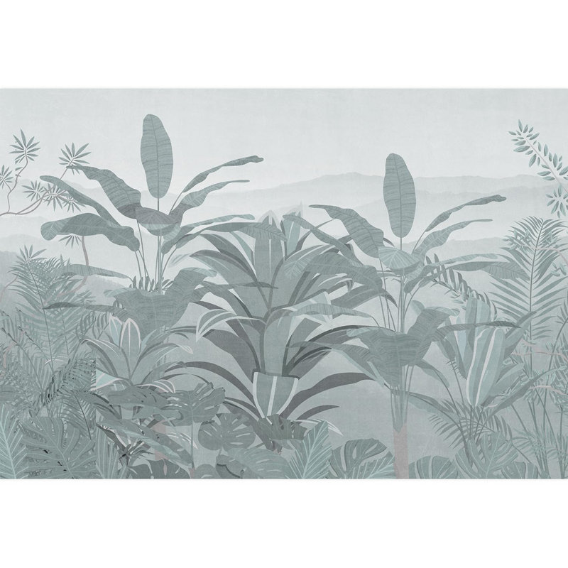 Peel & Stick Floral Border, 66" L x 96" W