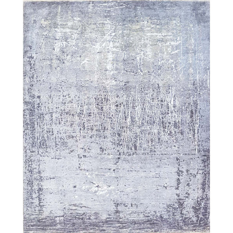 Contemporary Hand Knotted Wool Oriental Rug