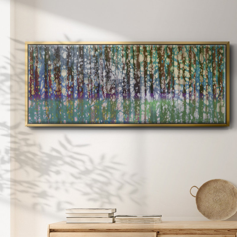 Birch Betik- Framed Canvas, 8" H x 20" W