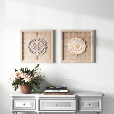 Atene 2 Piece Decorative Wall Décor Set