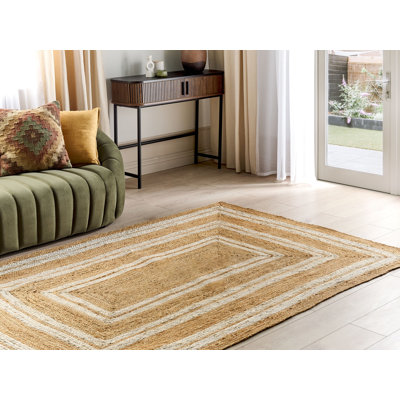Buch Hand Woven Beige Indoor Rug