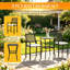 Ensemble de mobilier d'extérieur, ensemble de bar de jardin, ensemble de conversation