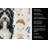 Black Bearded Collie Coffee Bar Kitchen Towel-1168063320