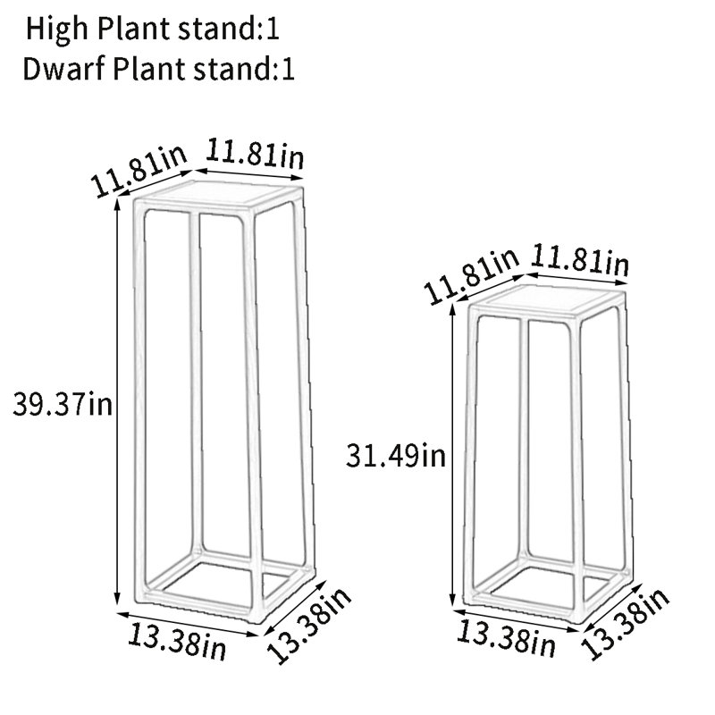 Solid Wood Plant Stand: Sturdy