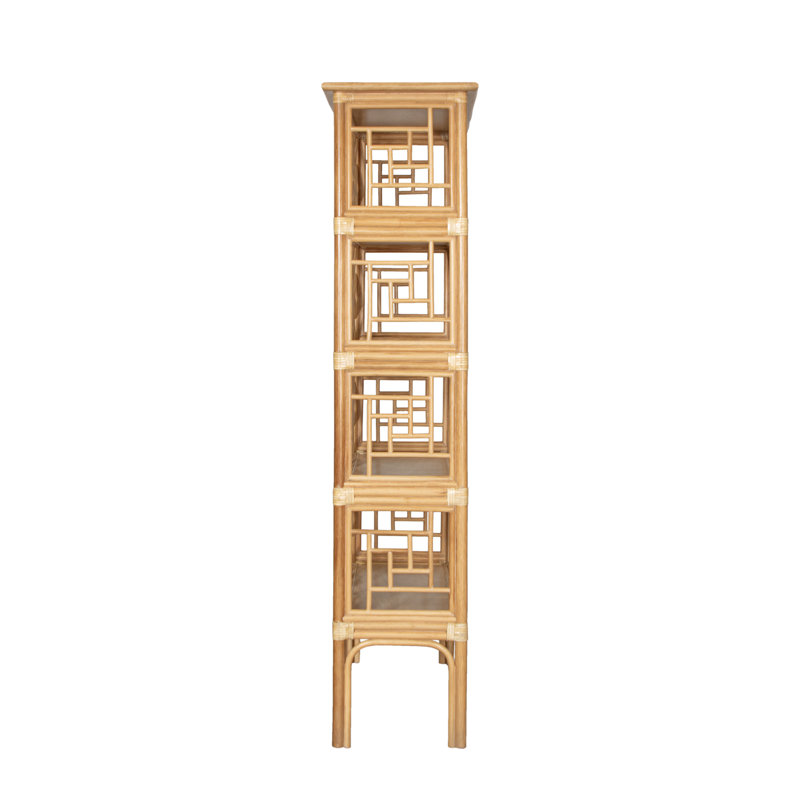 Chippendale Bookcase, Natural