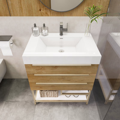 Ensemble de meuble-lavabo simple 29,8 po Uinta
