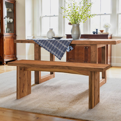 Doflamenco Solid Wood Enterway Bench by Millwood Pines