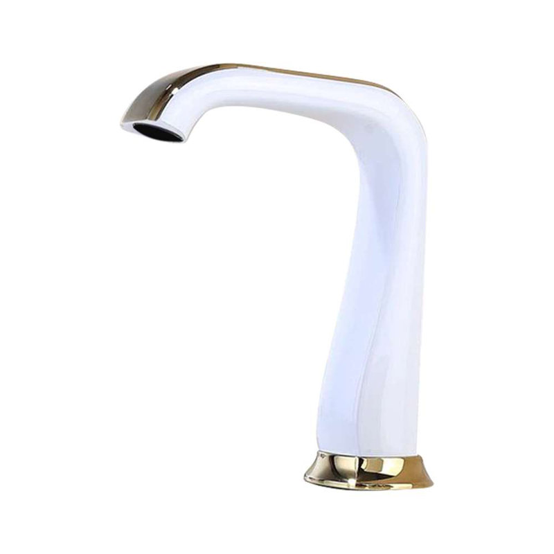 Robinet à capteur sans contact BathSelect, Blanc / Doré