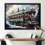 Voyage en train de Noël I - train, art mural-1167727312-1167727276