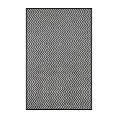 Tapis noir Alanzo
