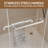 56-60" W x 60" H Frameless Double Sliding Shower Door, Premium 1/4" (6mm) Thick Tempered Glass With Explosion-proof Film, Stainless Steel, Brushed Nickel