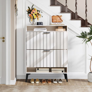 20 Pair Shoe Storage Cabinet