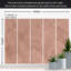 Murale pelez et collez - petites rayures de bambou-843182959