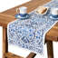 Iberian 18" X 90" Table Runner - Indigo