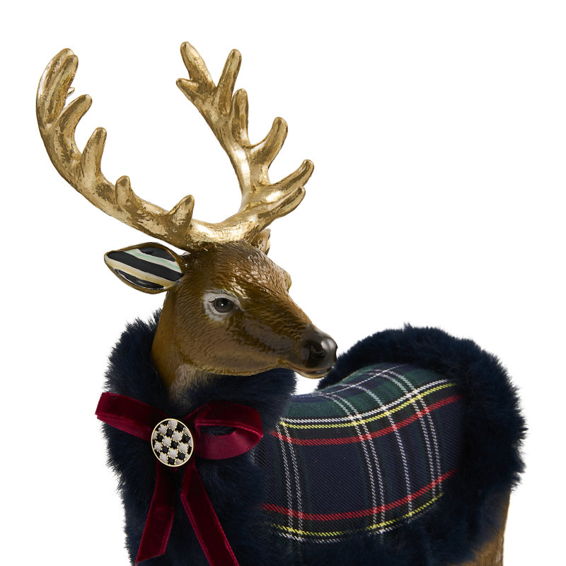 Timeless Tartan Standing Deer