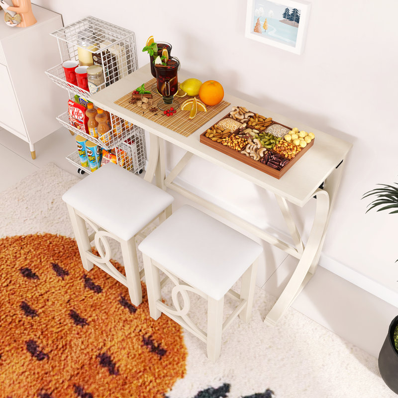 Dining Set, Blanc laiteux