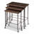 Iron Top Nesting Tables