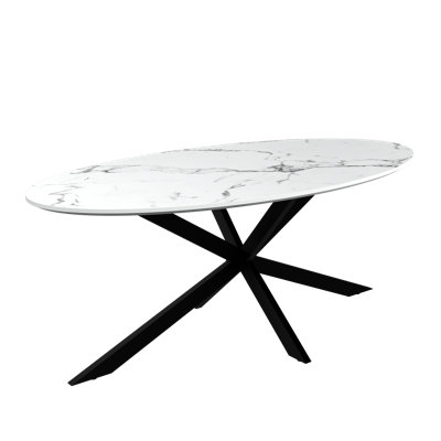 Cross Legs Coffee Table