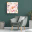 Peinture florale de pivoines sur toile-90733680