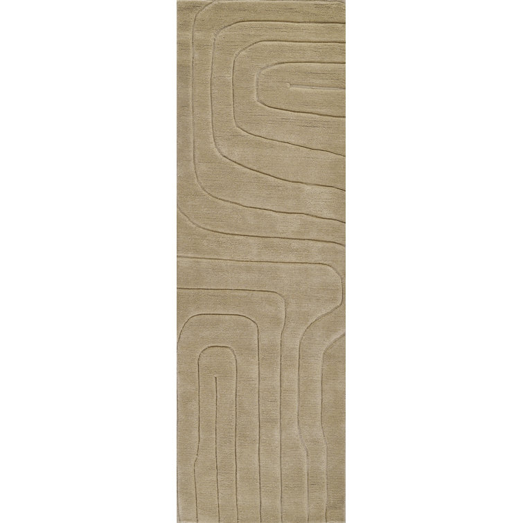 Aelin Wavy Hand Tufted Wool Rug