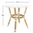 Wilburg Round Metal Outdoor Bistro Table , 31.5'' in. W 31.5'' in. D-2090978993