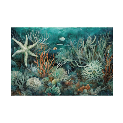 Bolog Sasha Deep Blue Sea XV Canvas Art