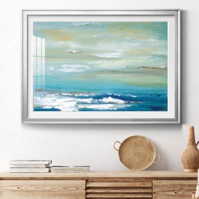 Horizon lointain - Peinture encadrée