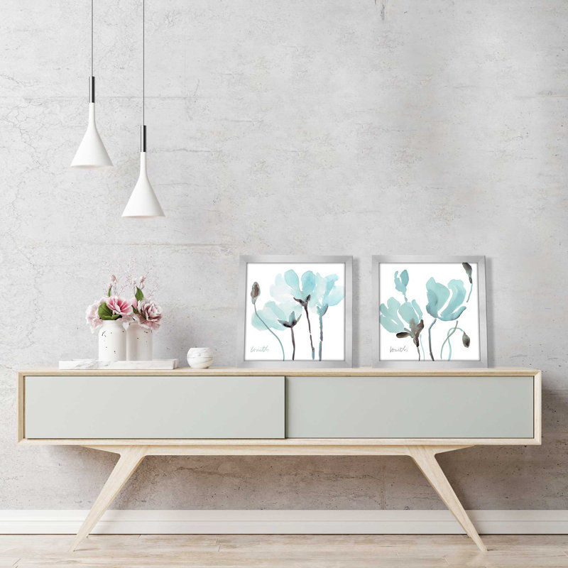 " Teal Magnolias " 2 - Pieces