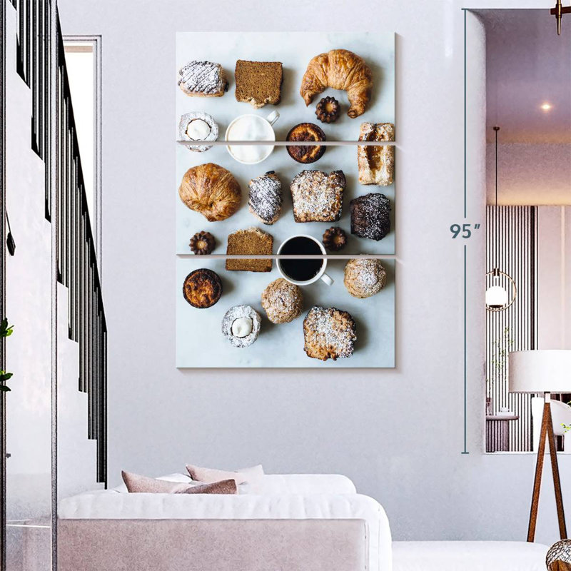 Yarlin Baked Pastries, 74" H x 48" W